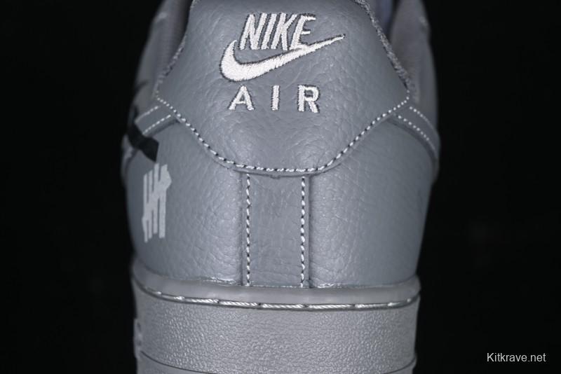 Nike Air Force 1 '07 Low Custom Graffiti Broken Swoosh Casual Sneakers - DM0970-132