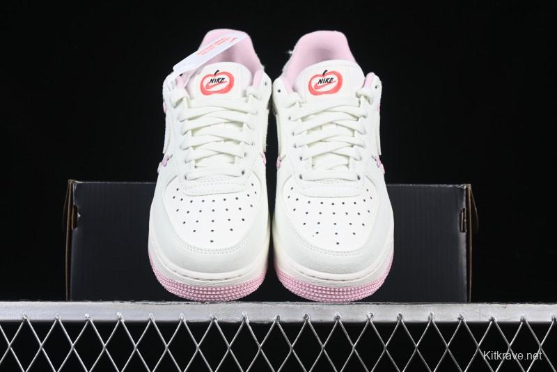 Nike Air Force 1 '07 Low Valentine's Day Limited Edition Casual Sneakers - HV5992-111