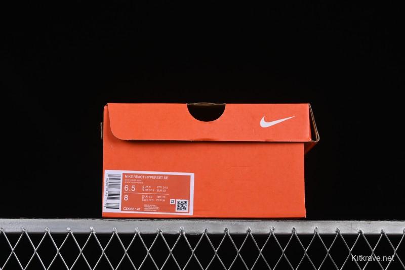Nike React HyperSet Lightweight Low-Top Training Basketball Shoes - CI2955-141