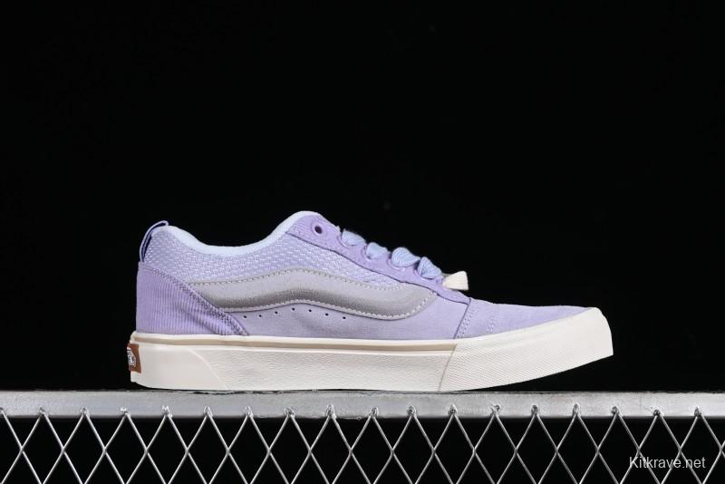 Vans Knu-Skool VR3 LX Low-Top Retro Sneakers in Dusty Purple - VN0009QCB9P
