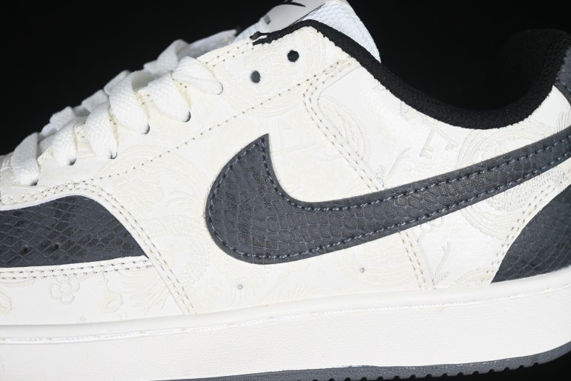 Nike Court Vision Lo 2025 Year of the Snake Theme Campus Casual Sneakers - CD5463-100
