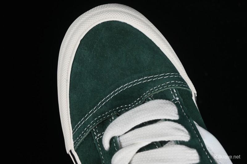 Vans Classics Knu Skool Green Platform Sneakers - VN0AUAK374