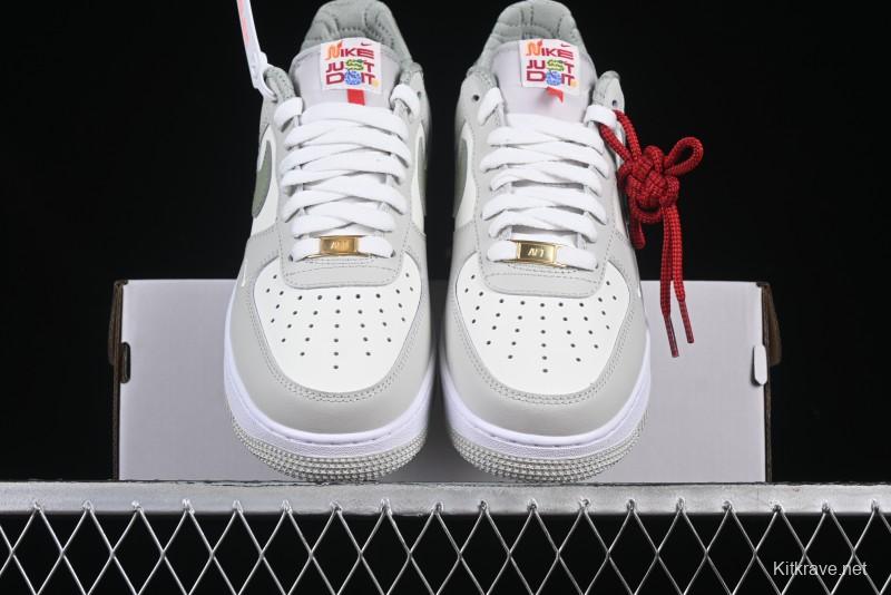 Nike Air Force 1 '07 Low Casual Sneakers with Full-Length Air Cushion - HV6000-131