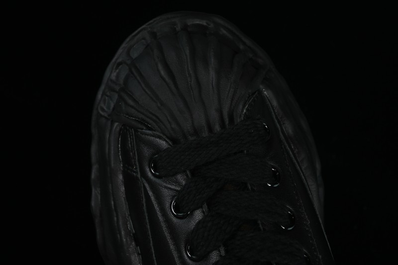 Wayne Original Sole Leather Low Sneaker with Melted Ice Cream Outsole - W.E5