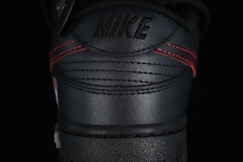 Nike Dunk Low Panda Prank Universe Exploration - Boundless Abyss Cool Black SB Strap Low Top Casual Skate Shoes - DV0831-002
