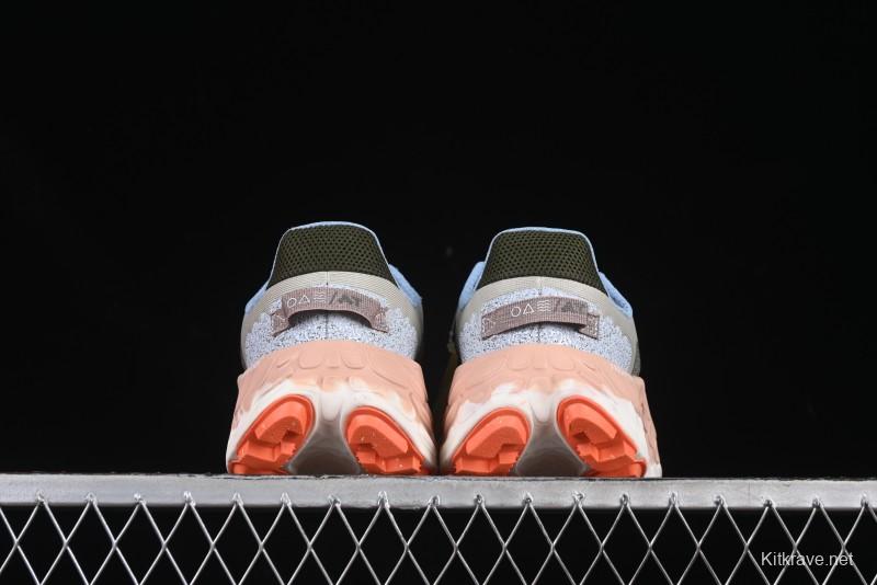 New Balance Fresh Foam X More V3TDS Low-Top Running Shoes with Durable Slip-Resistant Outsole - MTMORUG3