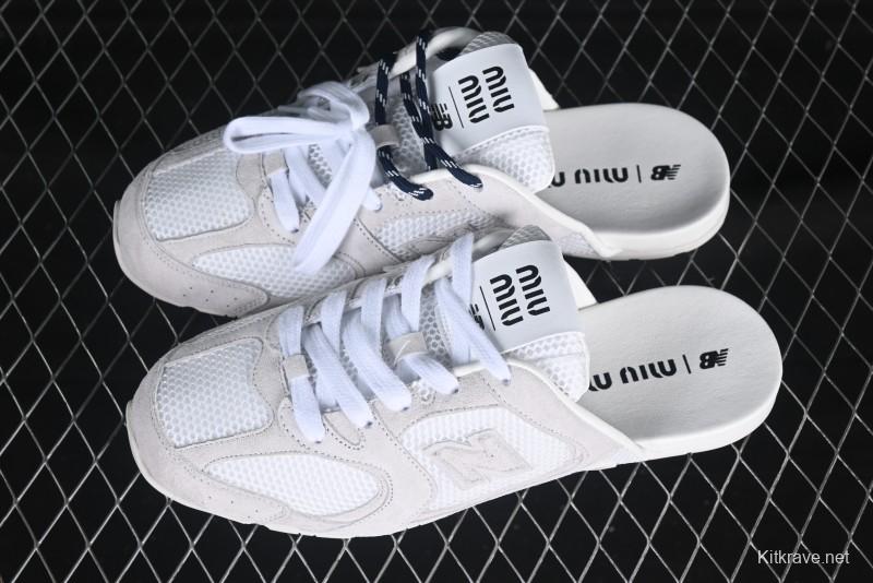 MiuMiu x New Balance 530 Series Low-Top Classic Retro Casual Slip-On - 530