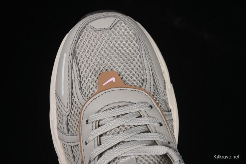 Nike Runtekk Run Retro Low-Top Running Shoes with Cushlon Midsole and Anti-Slip Design - FN0738-107