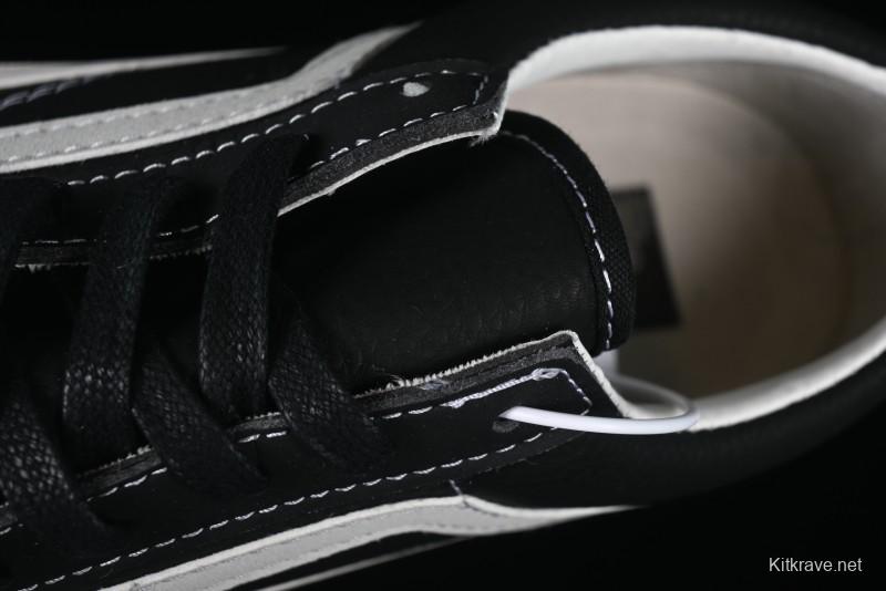 Vans Old Skool 36 Low-Top Retro Skate Shoes - VN000D57BLK