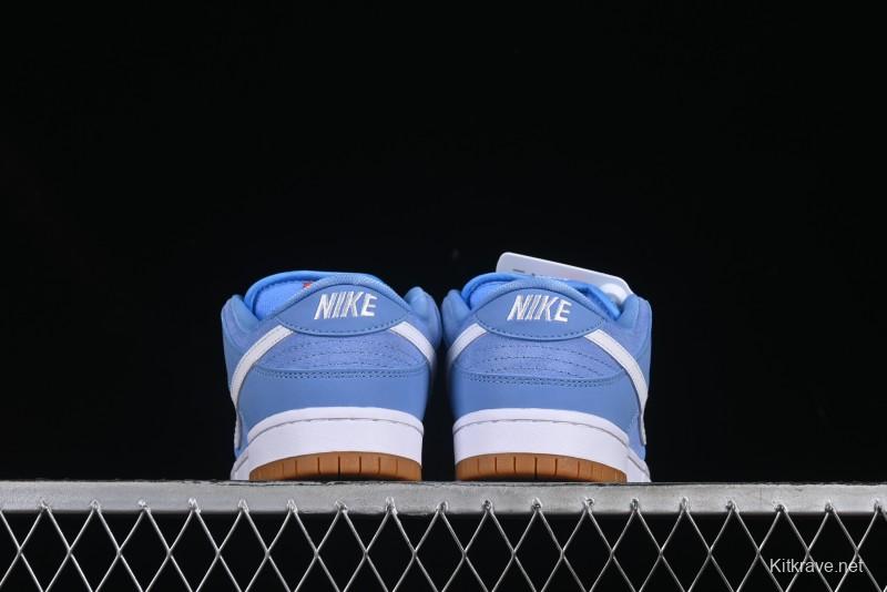 Nike SB Dunk Low Pro ISO University Blue Low-Top Skate Shoes - FJ1674-401