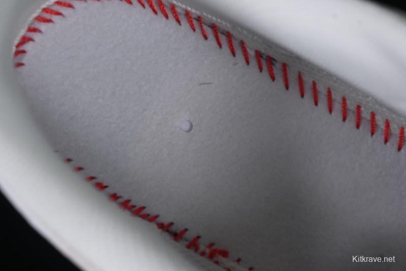 Nike Air Force 1 'Wave Swoosh' Edition – White & Navy**