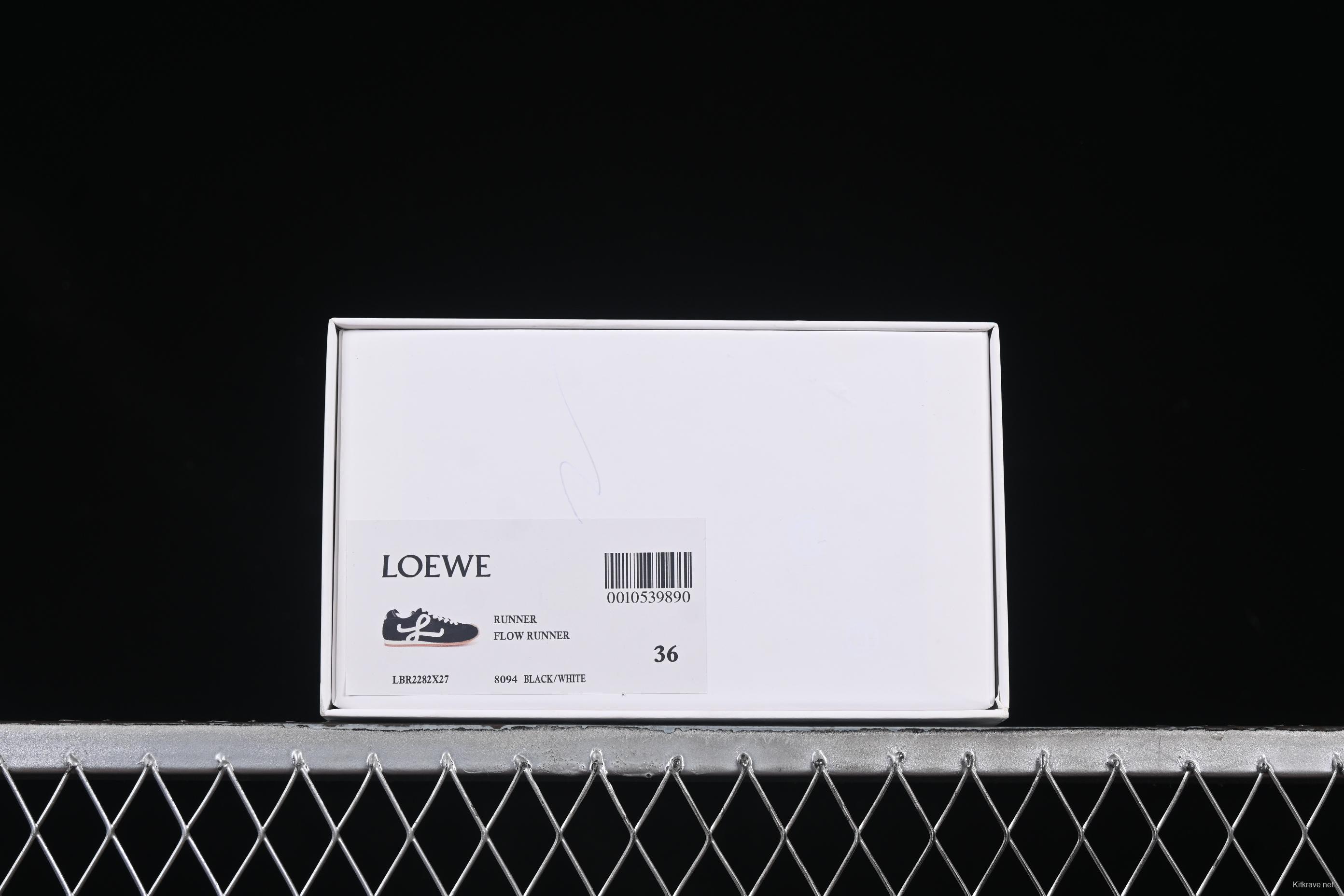 Loewe Ballet Runner 2.0 Sneakers Retro Style Casual Comfortable Training Shoes - N.D4