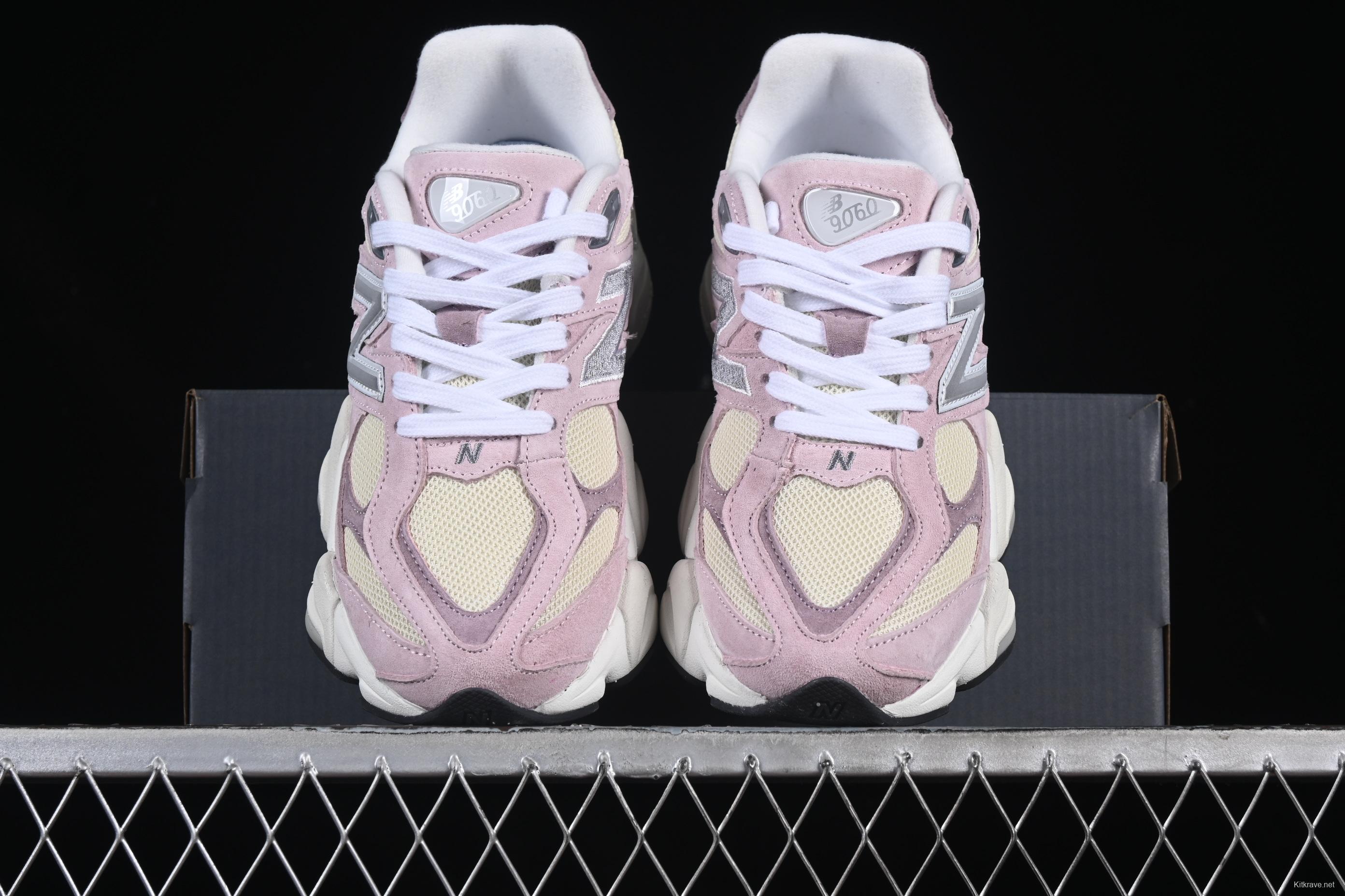 New Balance NB9060 Series Retro Casual Running Shoes with ABZORB Cushioning - U9060LBC