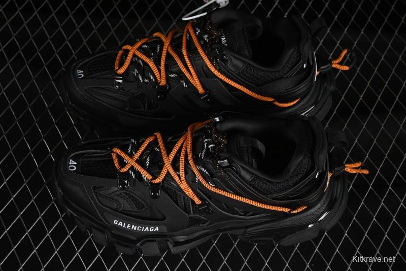 Balenciaga Track Sneaker Tess with Transparent Heel Strap - WTRHK1000