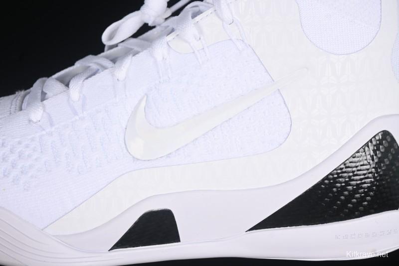 Nike Kobe 9 Elite Protro Basketball Shoes High-Top Performance with Flyknit Upper and REACT Cushioning - FZ7335-100