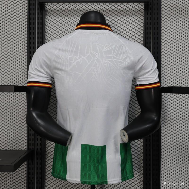 Player Version 25/26 Real Betis Green and White Jersey with Special Edition Design