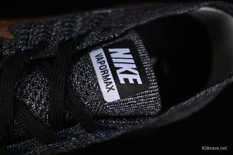 Nike Vapormax Flyknit Breathable Casual Running Shoes with Full-Length Air Cushion - 849558-010
