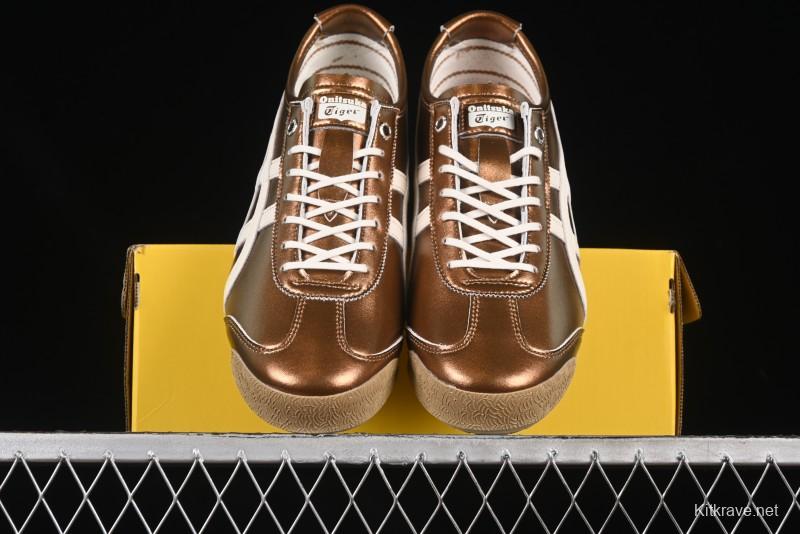 Onitsuka Tiger Mexico 66 SD Low-Top Leather Sneakers for Casual Running - 1183C468-200