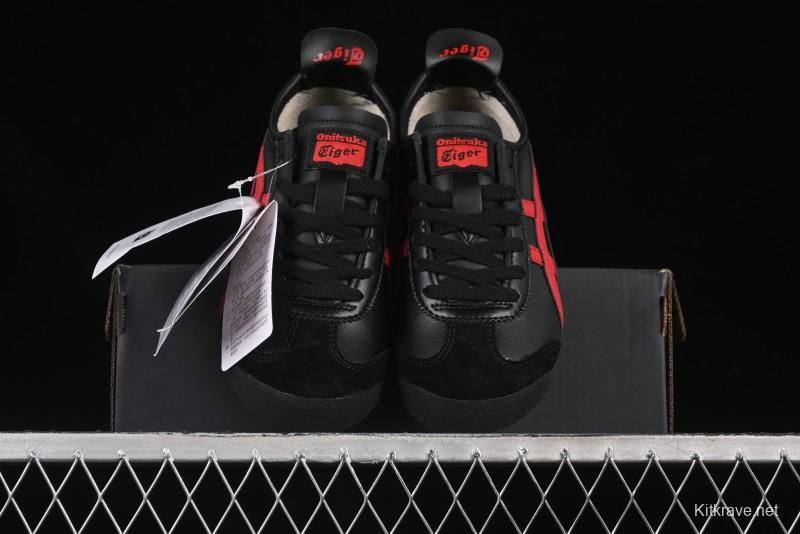 Onitsuka Tiger Mexico 66 Low-Top Leather Sneakers for Casual Running - 1183C102-004