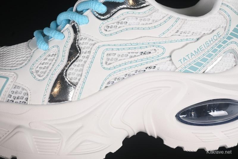 GG-CC Casual Fashion Sporty Chunky Platform Sneakers Series 879 Blue