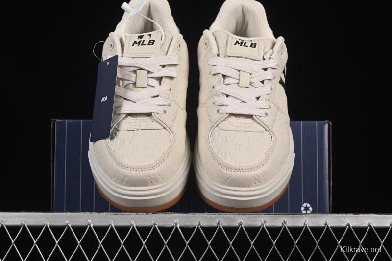 New York Yankees Chunky Liner Mid Denim Monogram Platform Sandals - 3ASXE015N50CRS