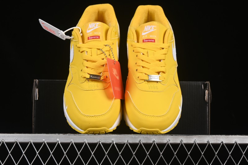 Nike Air Max 1 Retro Running Shoes with Half-Sole Air Cushion - HF8813-700