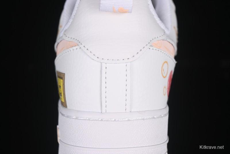 Nike Air Force 1'07 Low SpongeBob SquarePants Casual Sneakers - FB8971-070