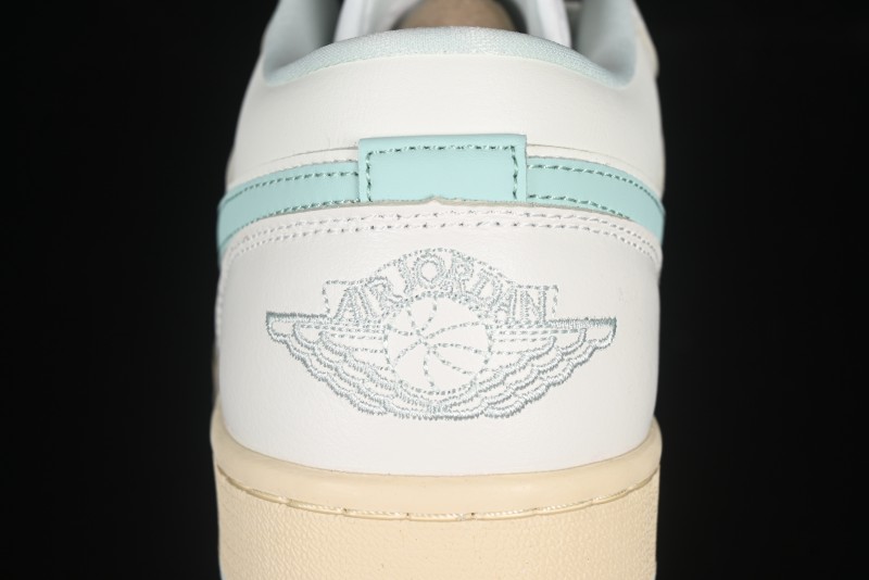 Nike Air Jordan 1 Low AJ1 White Mint Green Low-Top Casual Lifestyle Sneakers - DC0774-134