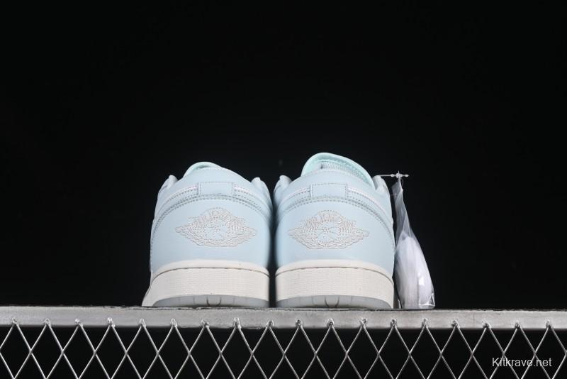 Nike Air Jordan 1 Low AJ1 Mint Blue Low-Top Casual Lifestyle Sneakers - HJ5999-400