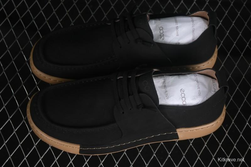 ECCO AT.KOLLEKTIVE Unisex Slip-On Kangoof Shoes with Norwegian Stitching - 63673101001