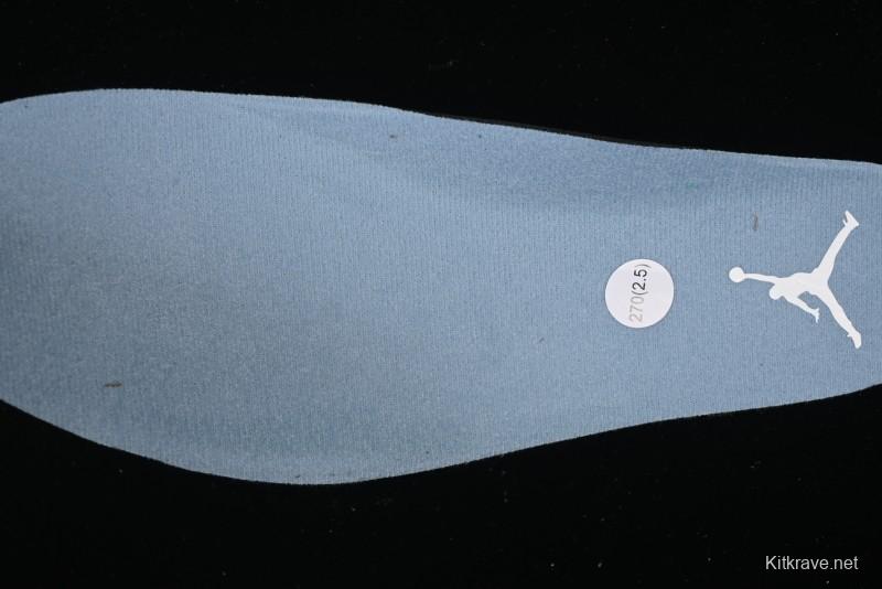 Nike Air Jordan 4 Retro Denim "Worn Blue" Sneakers with Distressed Wash Finish - IB6716-100