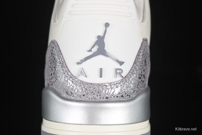 Nike Air Jordan 3 Retro OG Sail Metallic Silver - CK9246-100