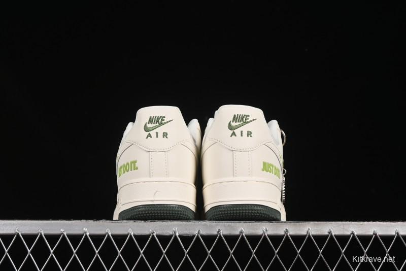 Nike Air Force 1'07 Low Just Do It Casual Sneakers with Full-Length Air Cushion - DF0188-056