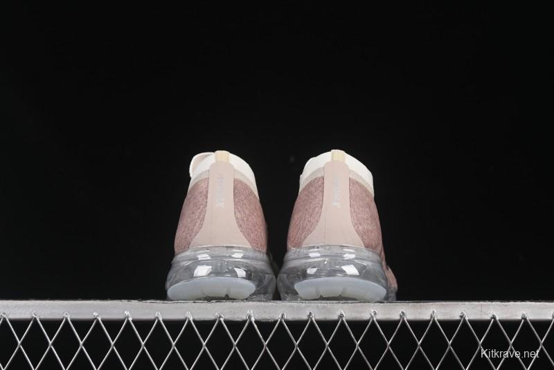 Nike Vapormax Flyknit Breathable Casual Running Shoes with Full-Length Air Cushion - 849557-202