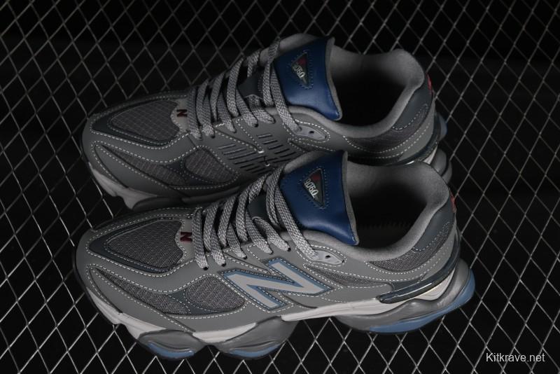 New Balance 9060 Retro Casual Running Shoes with ABZORB Cushioning - U9060ECC