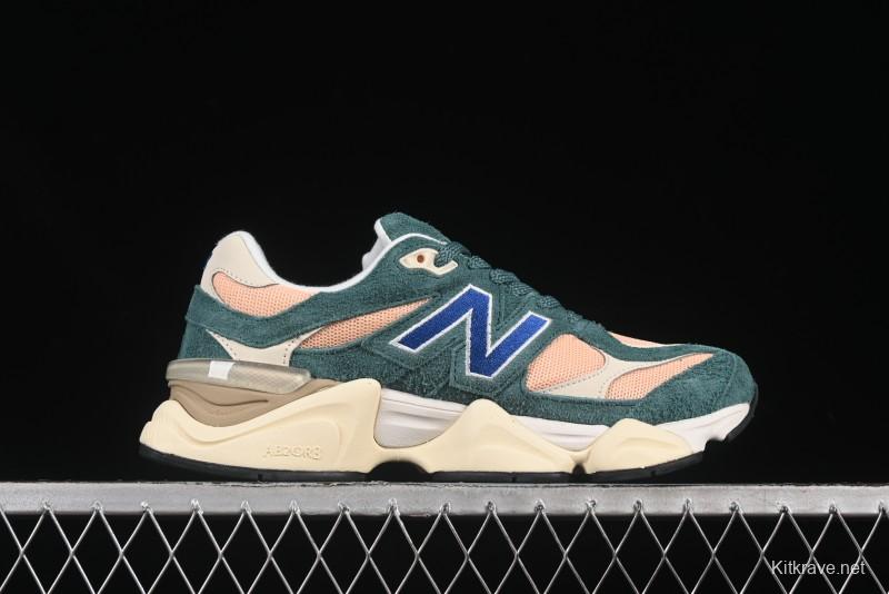 New Balance NB9060 Series Retro Casual Running Shoes with ABZORB Cushioning - U9060GEC