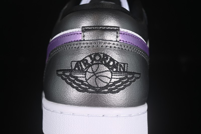 Nike Air Jordan 1 Low AJ1 Dark Purple Low-Top Casual Lifestyle Sneakers - HJ5910-105