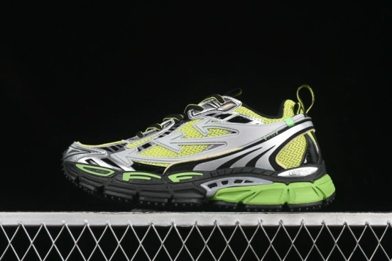 Off-White Be Right White Green Low-Top Lifestyle Casual Shoes - X.E5