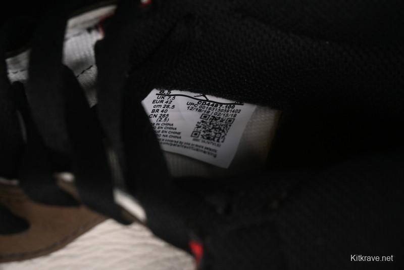 Nike Travis Scott x Air Jordan 1 High OG AJ1 Reverse Swoosh Limited Edition - CD4487-100