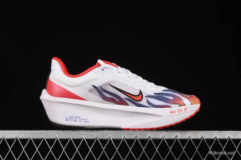 Nike Zoom Fly 6 Lightweight Responsive Running Shoes with Carbon Fiber Plate - HQ3498-100