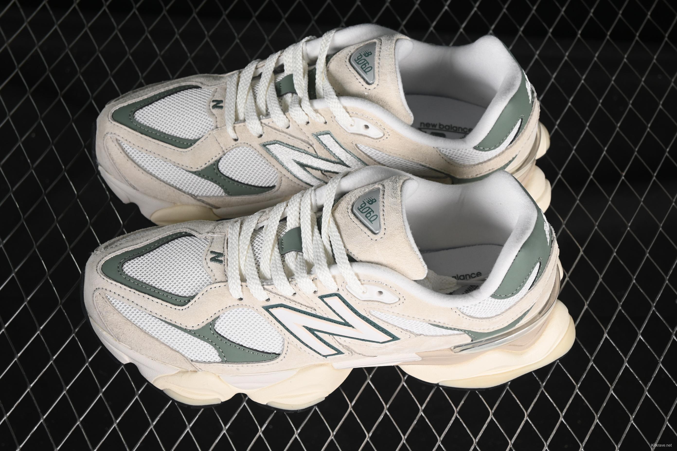 New Balance NB9060 Series Retro Casual Running Shoes with ABZORB Cushioning - U9060EEI