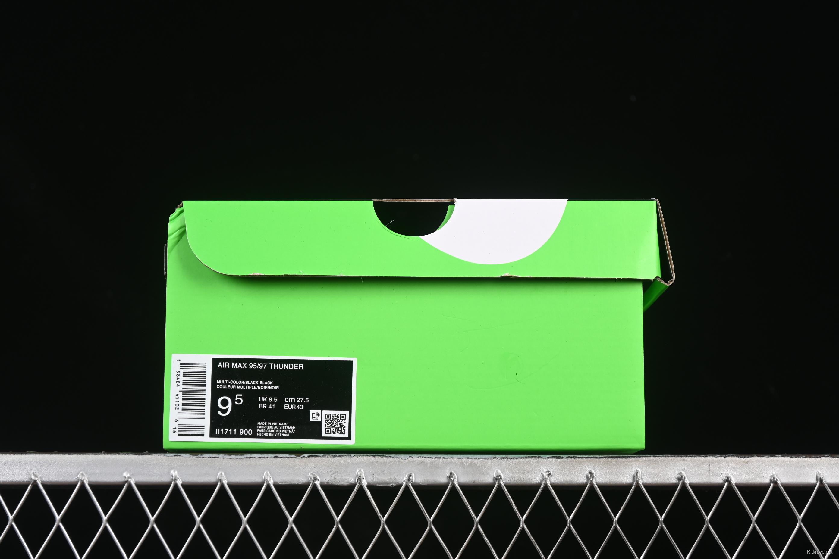 Nike Air Max 95/97 Retro Running Shoes with Full-Sole Air Cushion - II1711-900