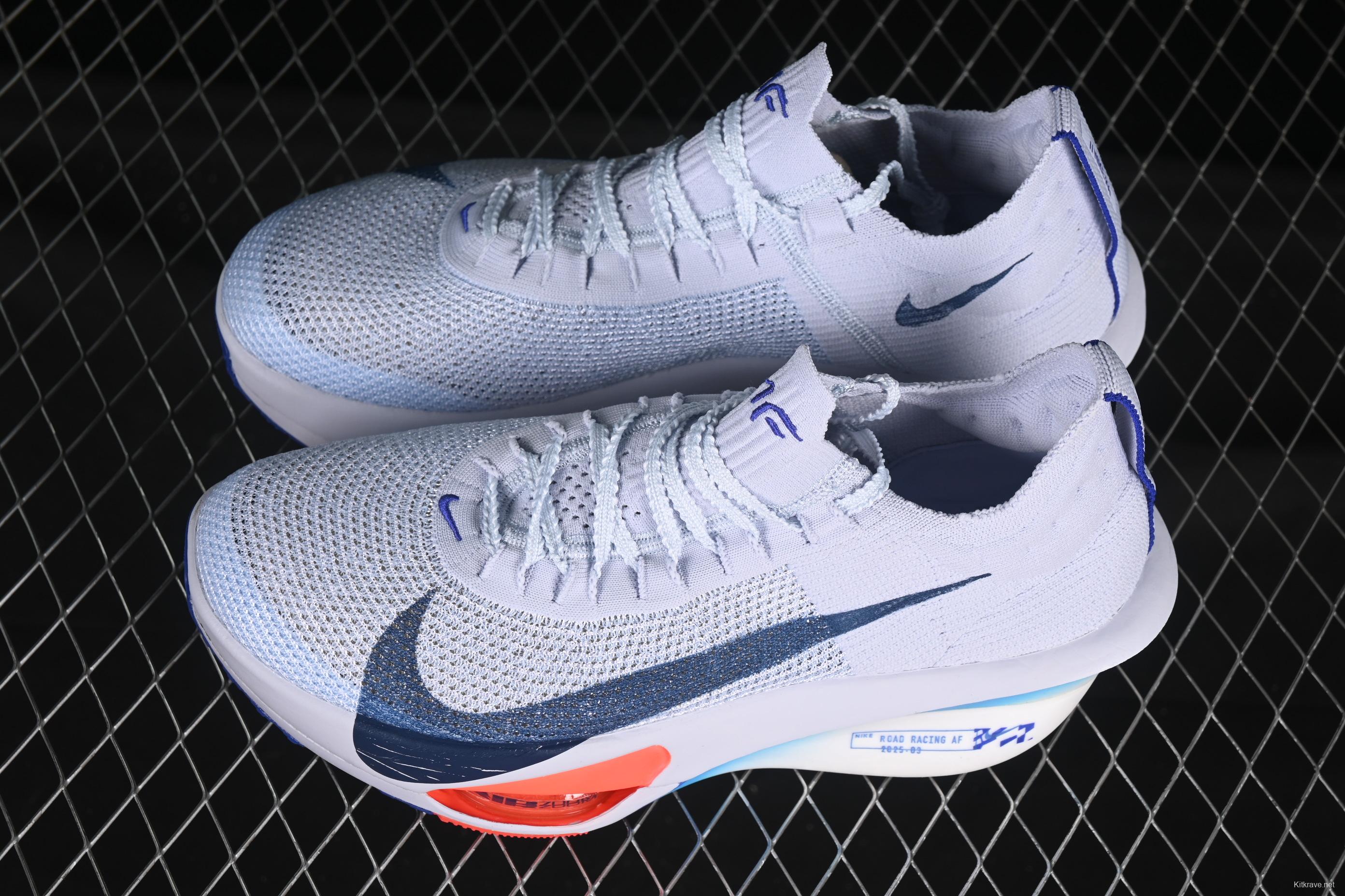 Nike Zoom AlphaFly Next 3% Prototype Marathon Running Shoes with Dual Air Zoom and ZoomX Foam - FD8311-001