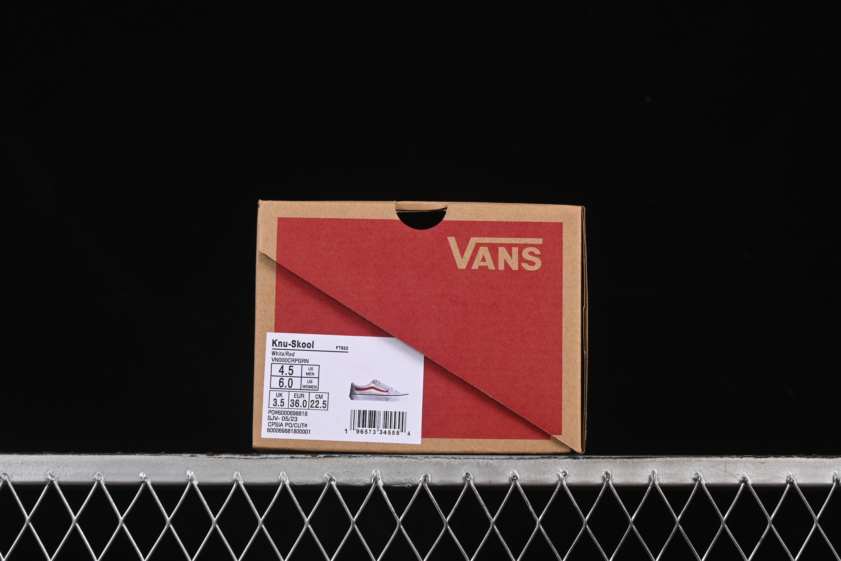 Vans Knu-Skool High Street American Retro Casual Canvas Skate Shoes - VN000CRPGRN