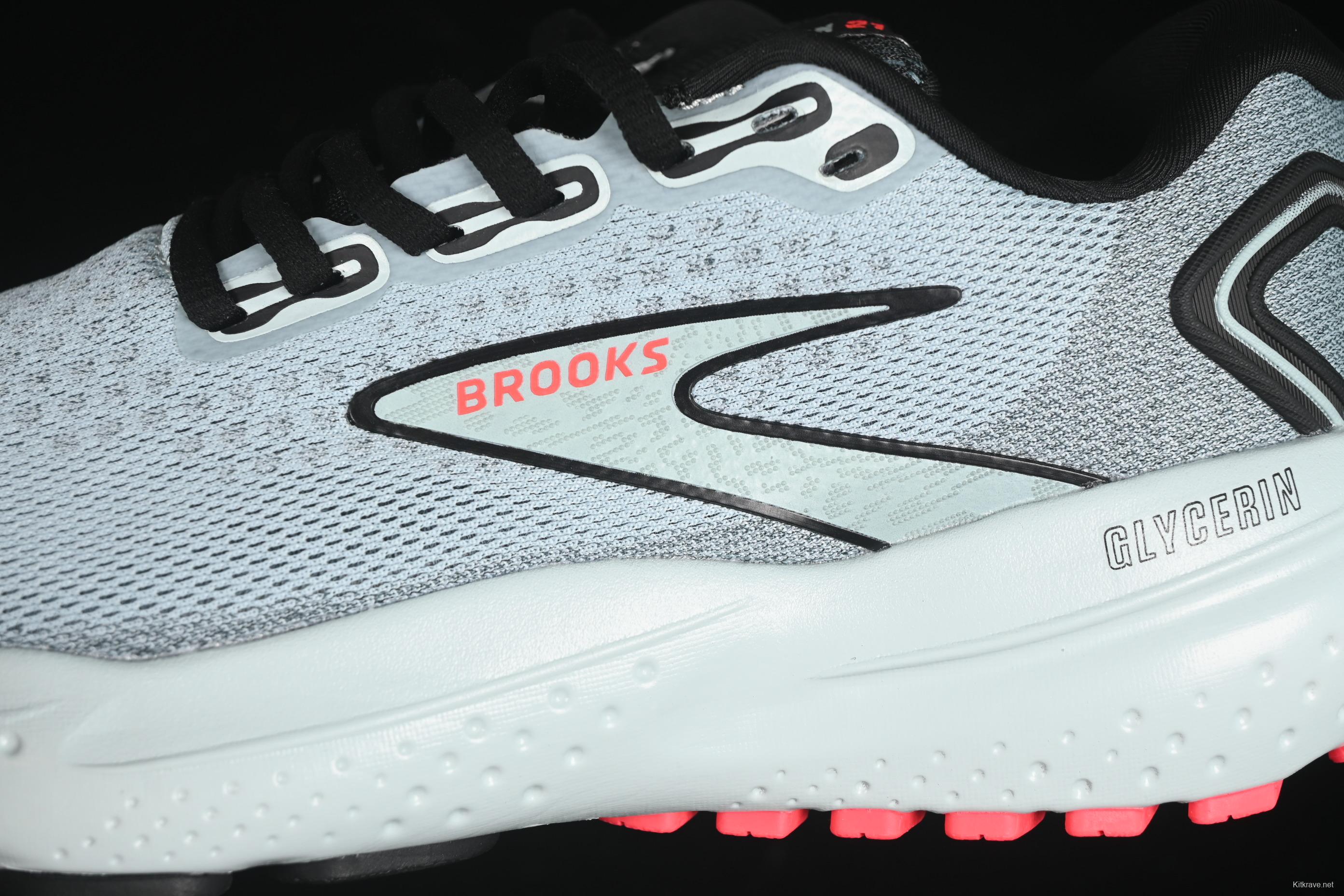 Brooks Glycerin 21 Cushioned Marathon Nitrogen Running Shoes - 1204081B410