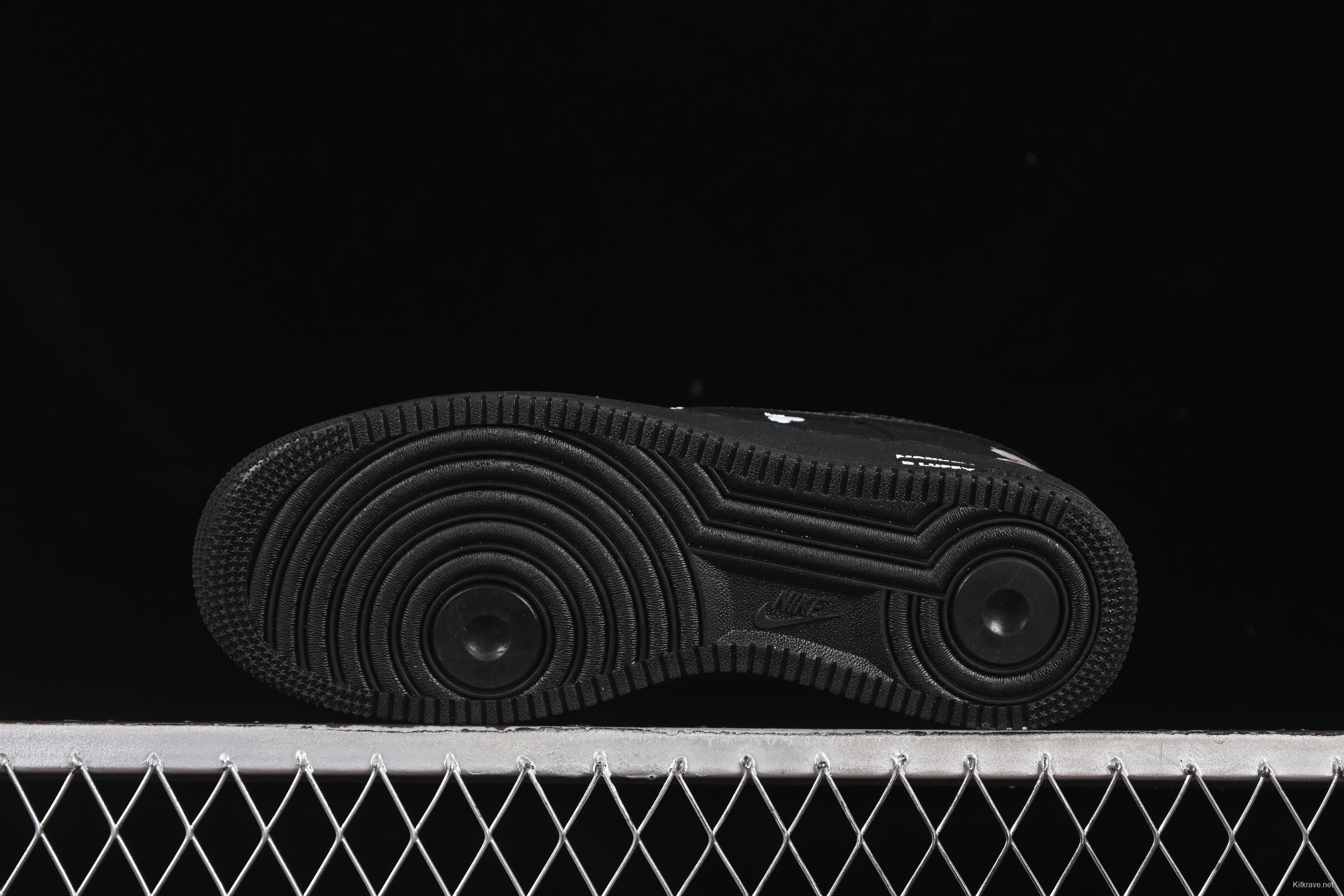 Nike Air Force 1'07 Low "Nica" One Piece Manga Series Gear 5 Nika Casual Sneakers - CW2288-016