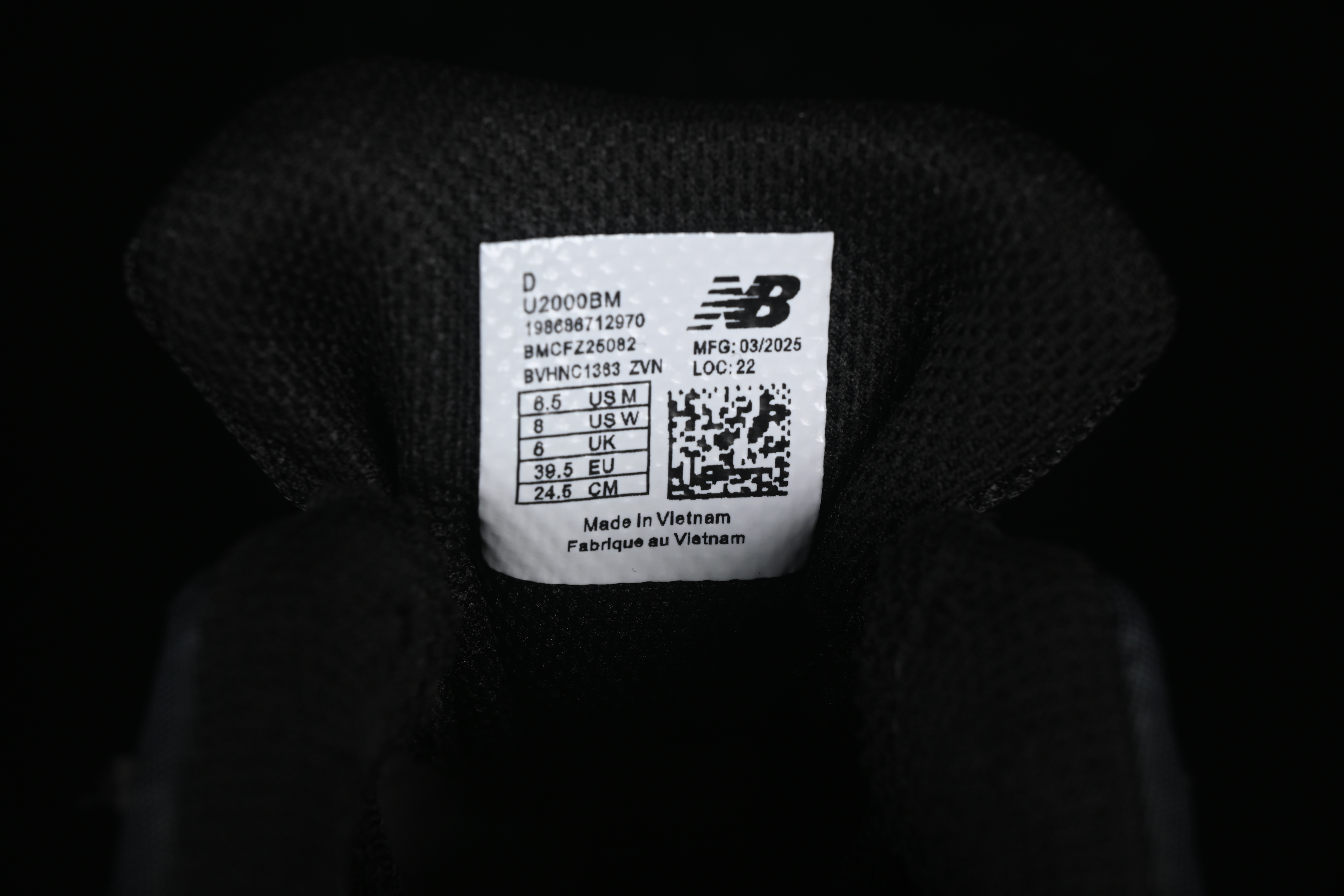 New Balance 2000 Series Retro Dad Style Casual Running Shoes - U2000BM