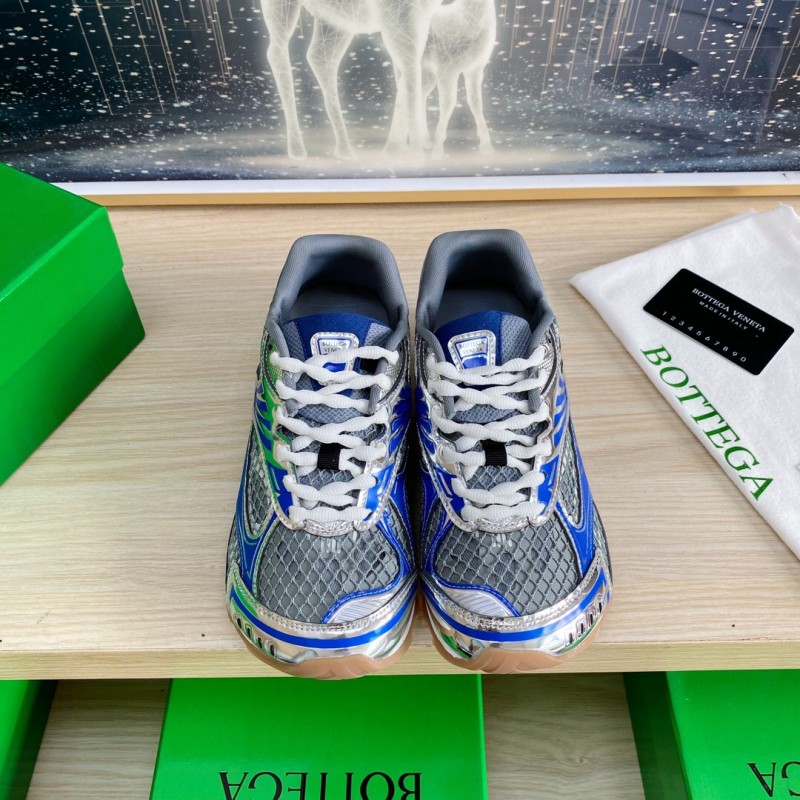 2025 Unisex BV Blue Grey Mesh Leather Running Shoes LY00310
