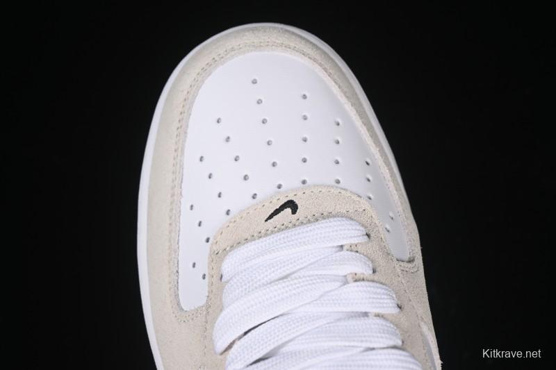 Nike Air Force 1'07 Low Casual Sneakers with Full-Length Air Cushion - IB6388-100