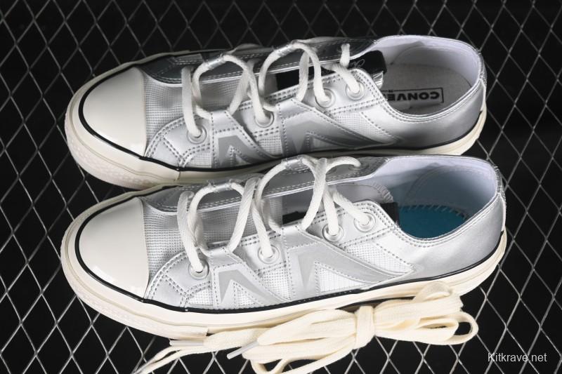 Converse Chuck 1970s Future Silver Low-Top Casual Sneakers - A15188C